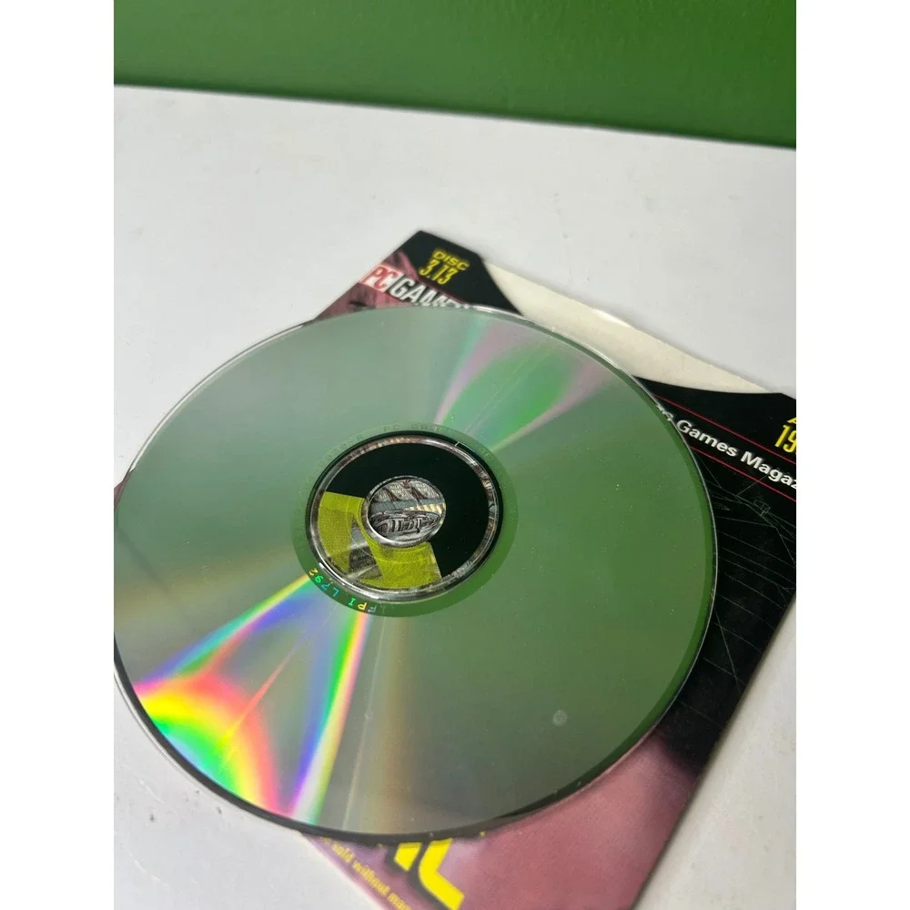 PC Gamer Disc 3.13 April 1998 Battlezone Demo PC CD-ROM Vintage Gaming Magazine